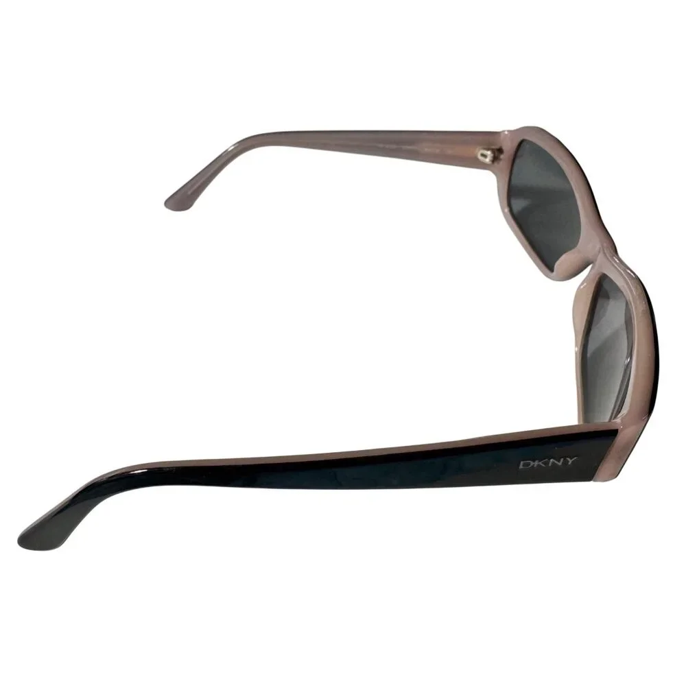 DKNY Womens Eyeglasses DY4009 54-16 130 FRAME ONLY Black & Pink Rectangle Italy - Picture 8 of 12